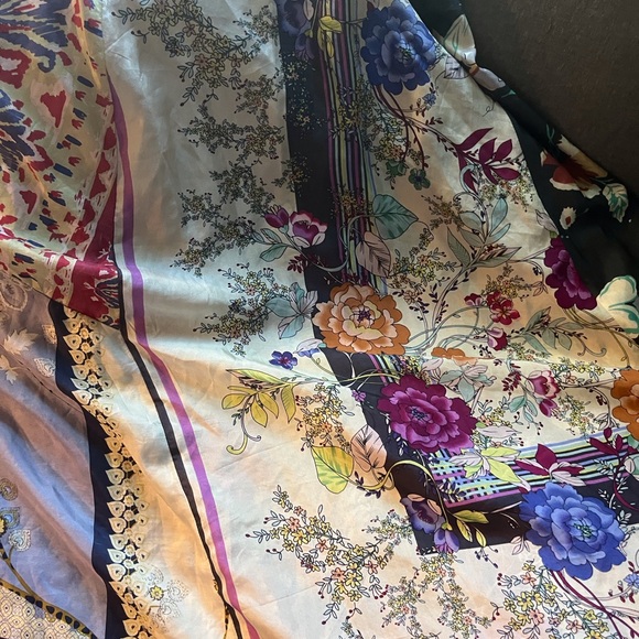 Johnny Was Georgette silk maxi dress - Picture 5 of 10